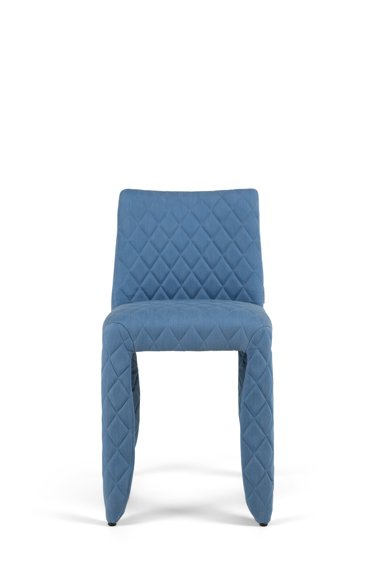 Monster Chair Light wash denim front side